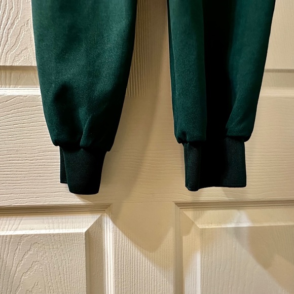 Rachel Zoe Emerald Green Jogger Office Pants SIZE: XS - Picture 3 of 5